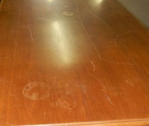 Wood Table Damage