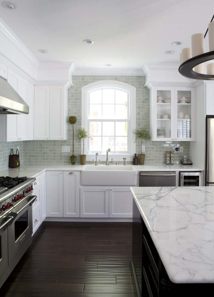 Carrara-Marble-Kitchen